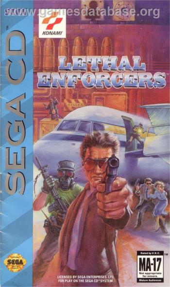 Cover Lethal Enforcers for Sega CD